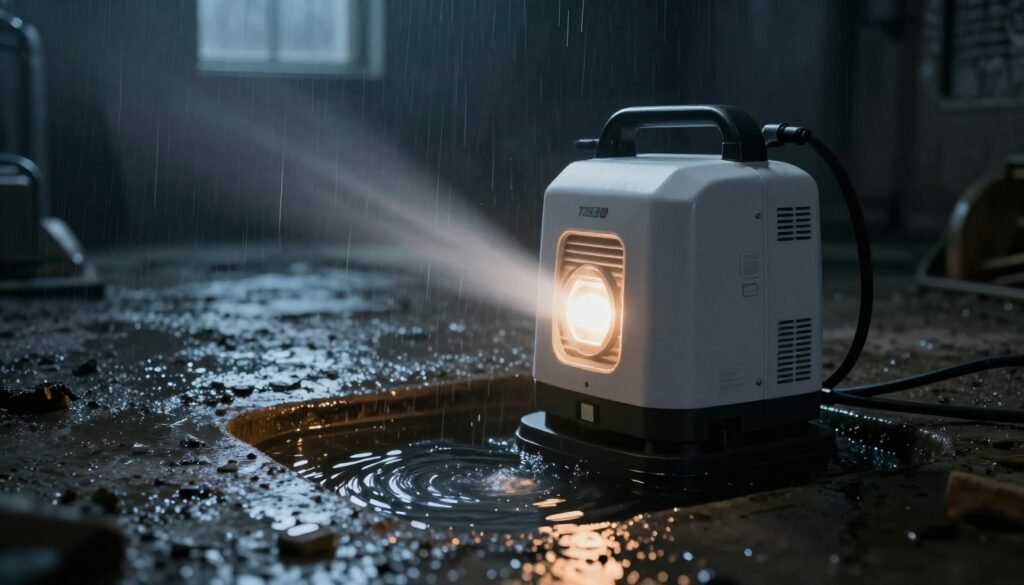 sump pump power outage