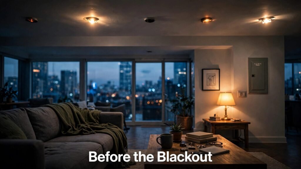 apartment lights flicker
